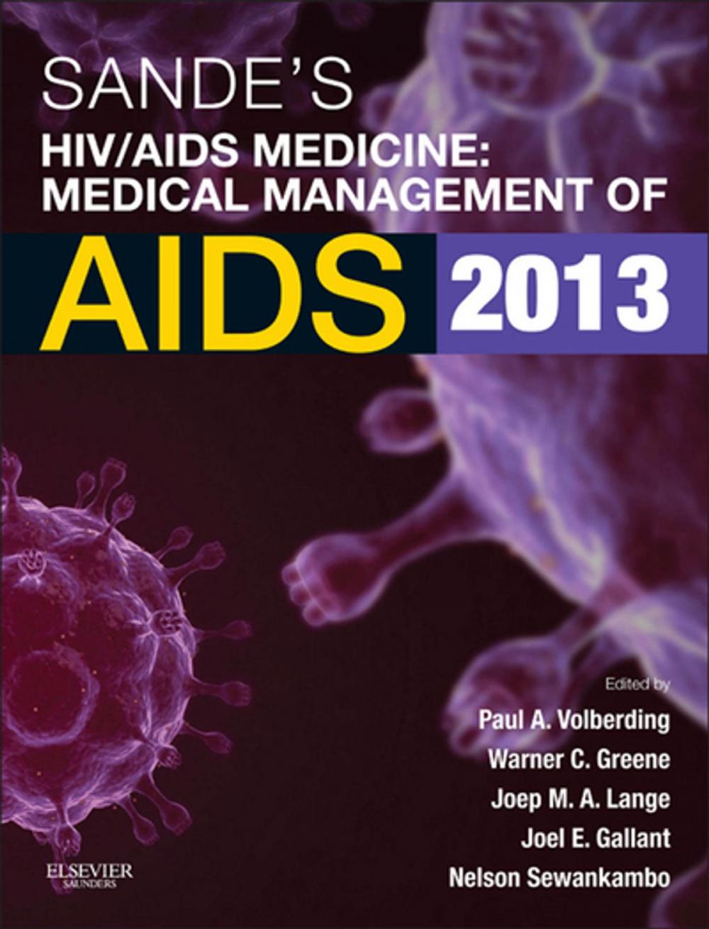 Big bigCover of Sande's HIV/AIDS Medicine E-Book