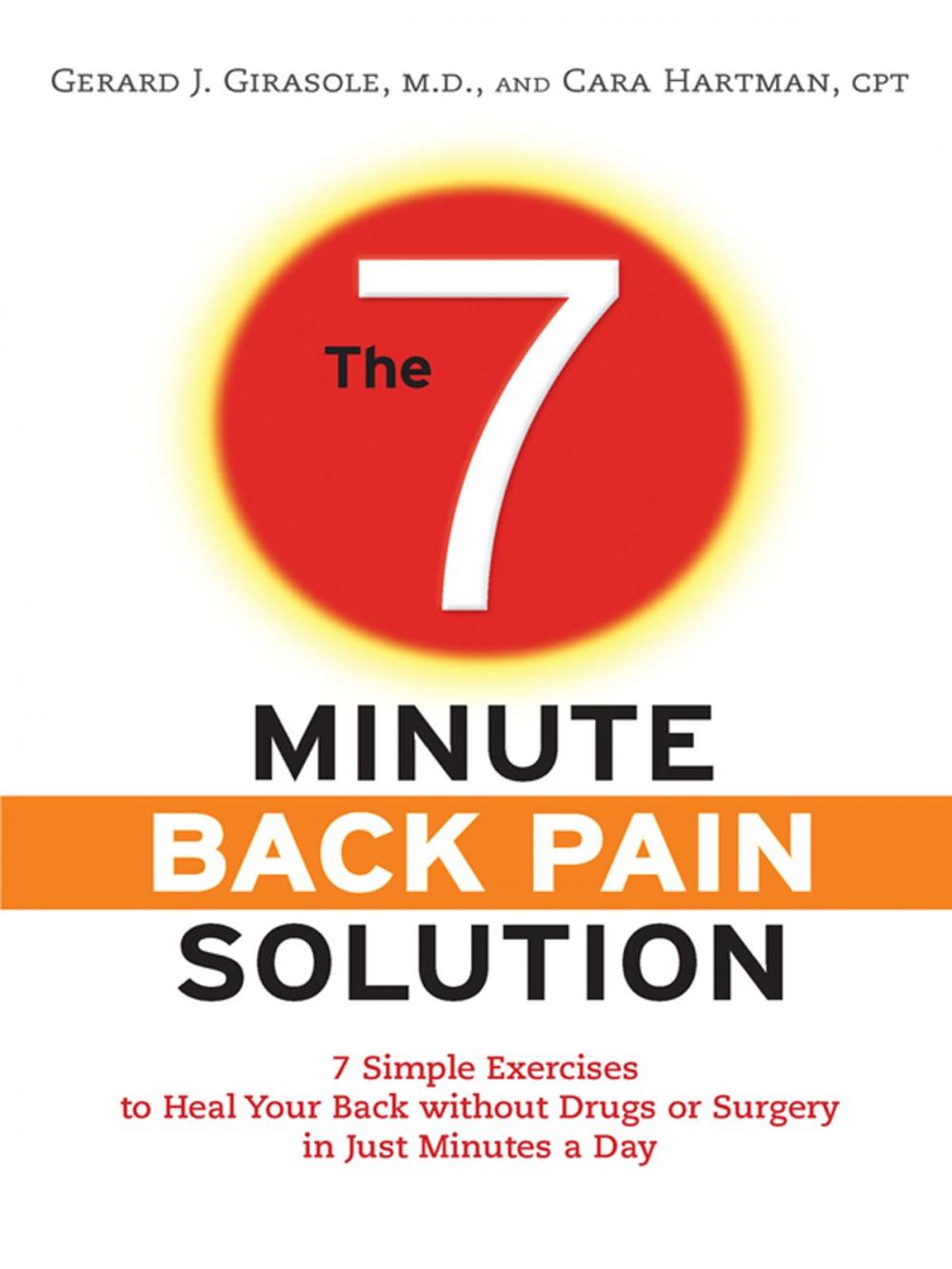 Big bigCover of The 7-Minute Back Pain Solution