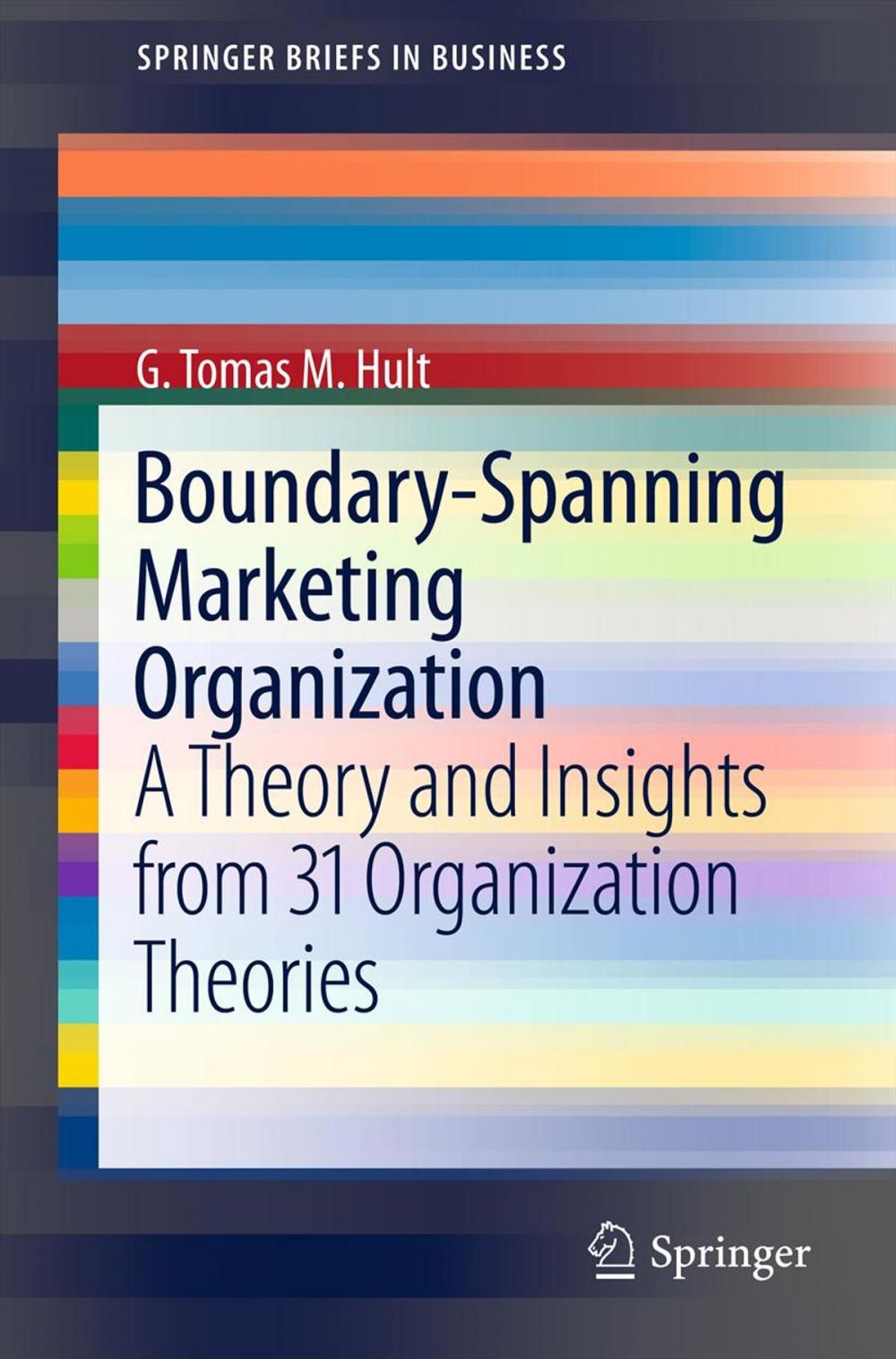 Big bigCover of Boundary-Spanning Marketing Organization