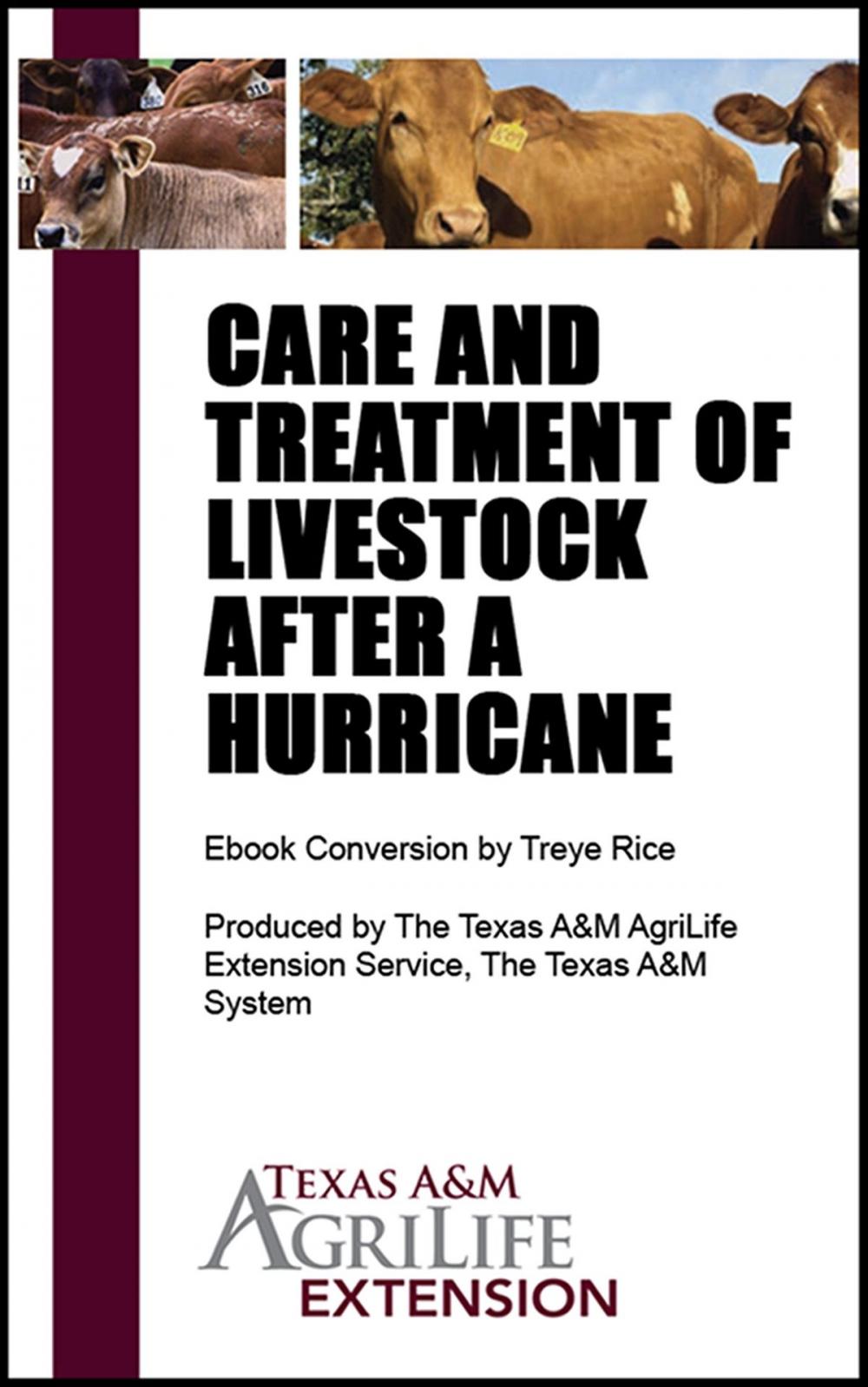 Big bigCover of Care and Treatment of Livestock After a Hurricane