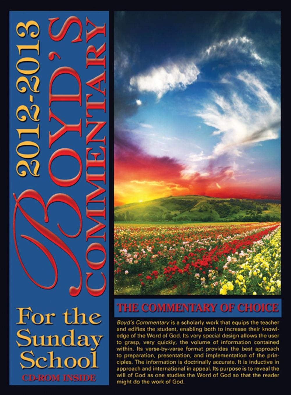 Big bigCover of Boyd's Commentary 2012-2013