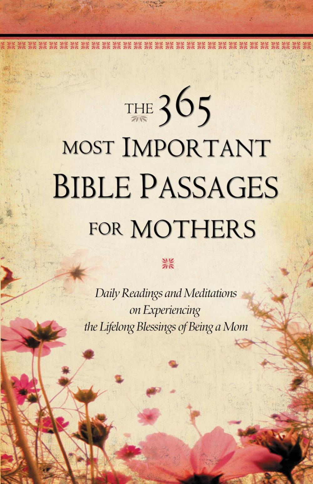 Big bigCover of The 365 Most Important Bible Passages for Mothers