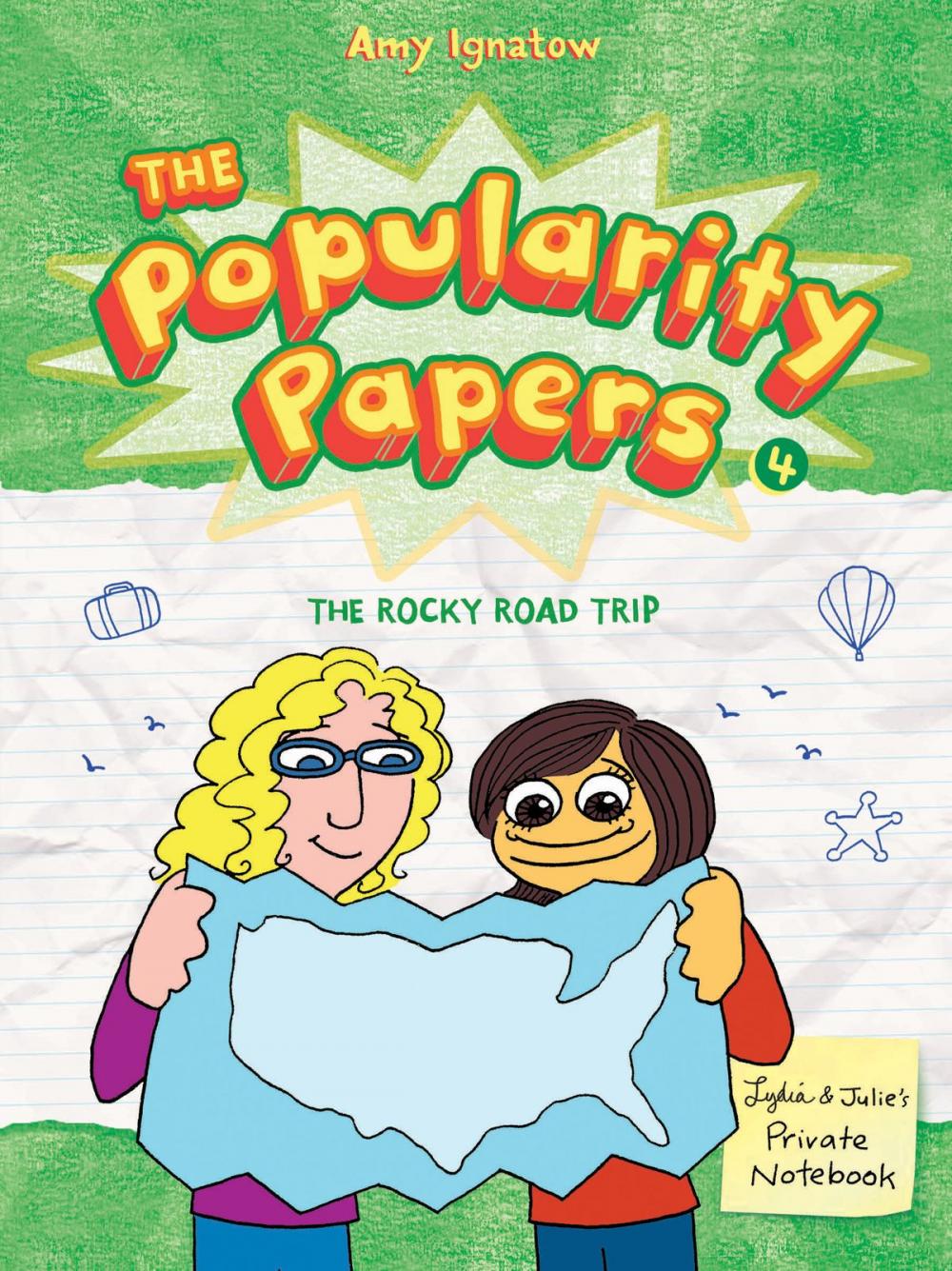 Big bigCover of The Rocky Road Trip of Lydia Goldblatt & Julie Graham-Chang (The Popularity Papers #4)