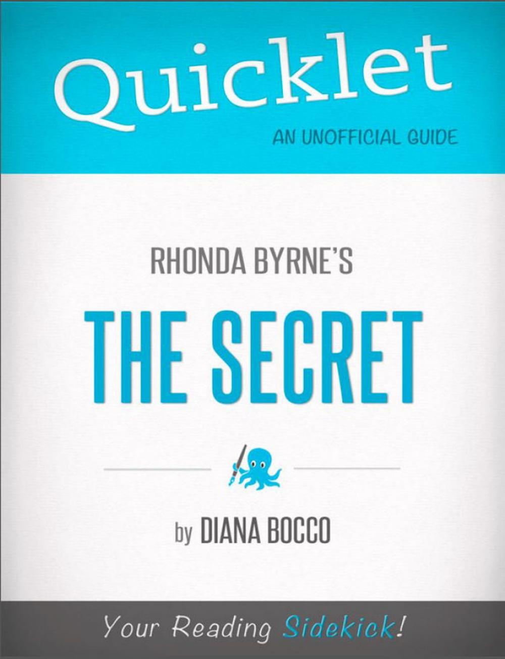 Big bigCover of Quicklet on Rhonda Byrne's The Secret