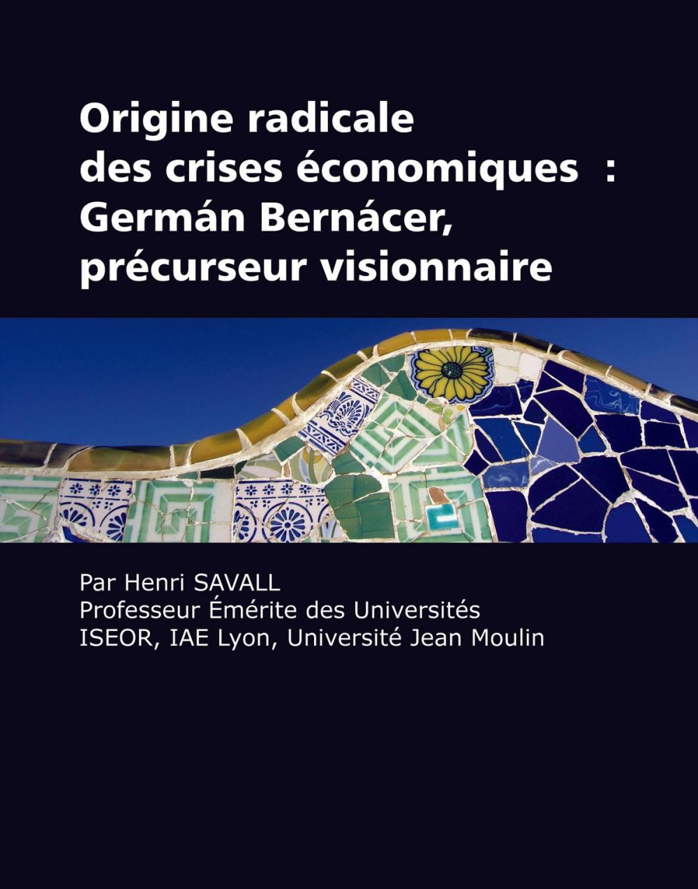 Big bigCover of Origine radicale des crises économiques