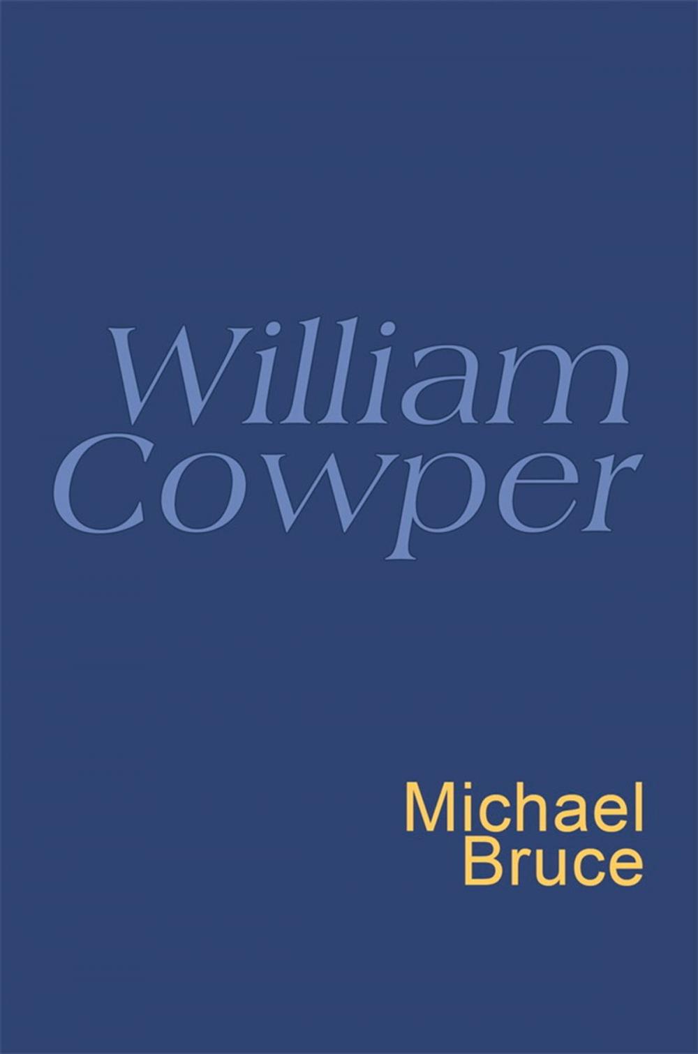 Big bigCover of William Cowper