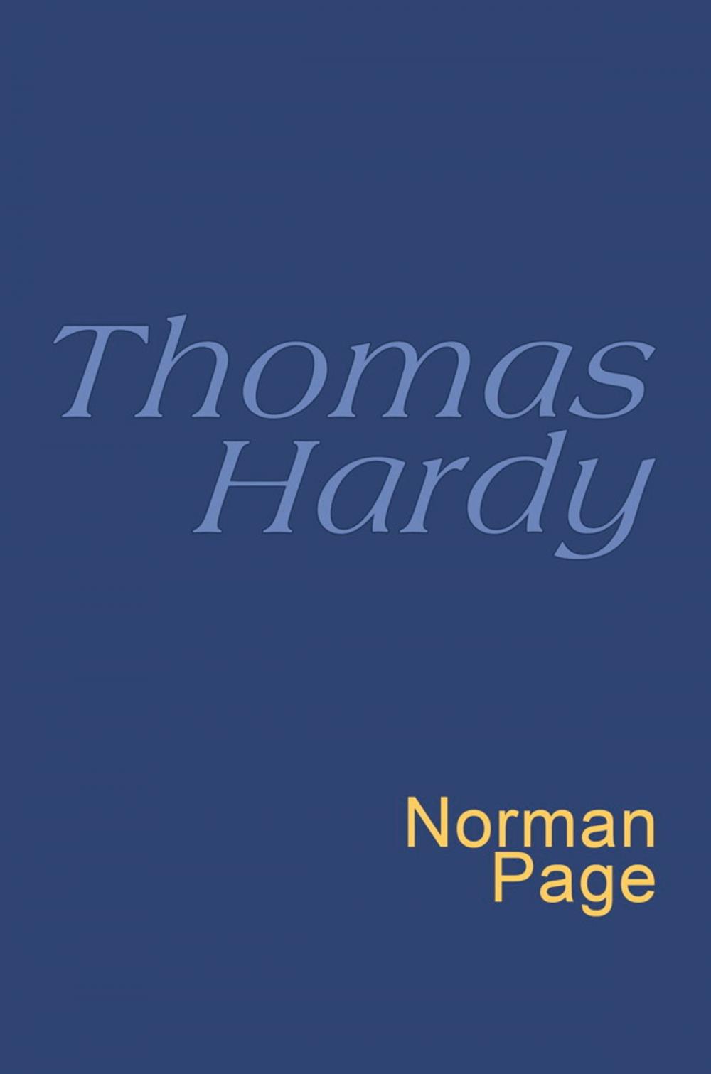 Big bigCover of Thomas Hardy: Everyman Poetry