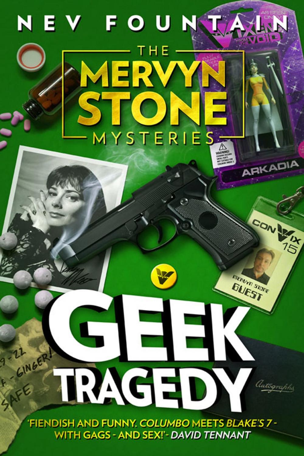 Big bigCover of Geek Tragedy (The Mervyn Stone Mysteries #1)