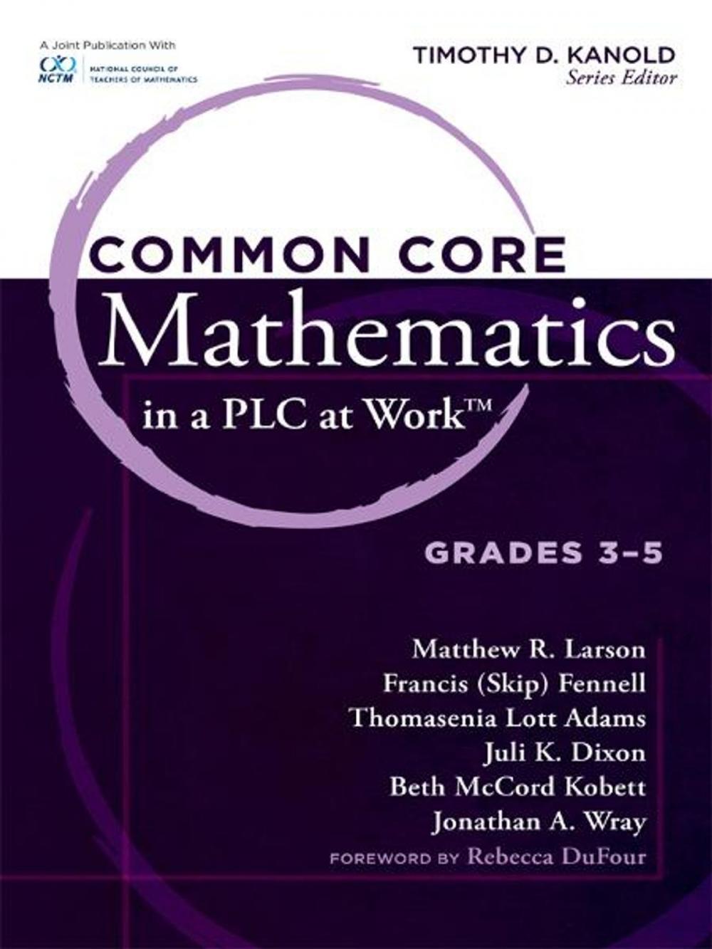 Big bigCover of Common Core Mathematics in a PLC at Work®, Grades 3-5