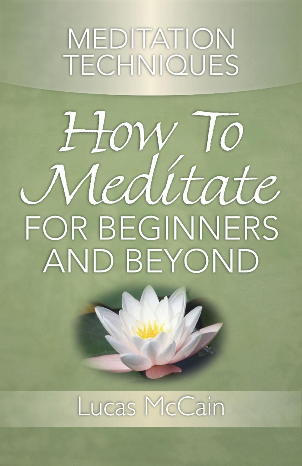 Big bigCover of Meditation Techniques: How To Meditate For Beginners And Beyond