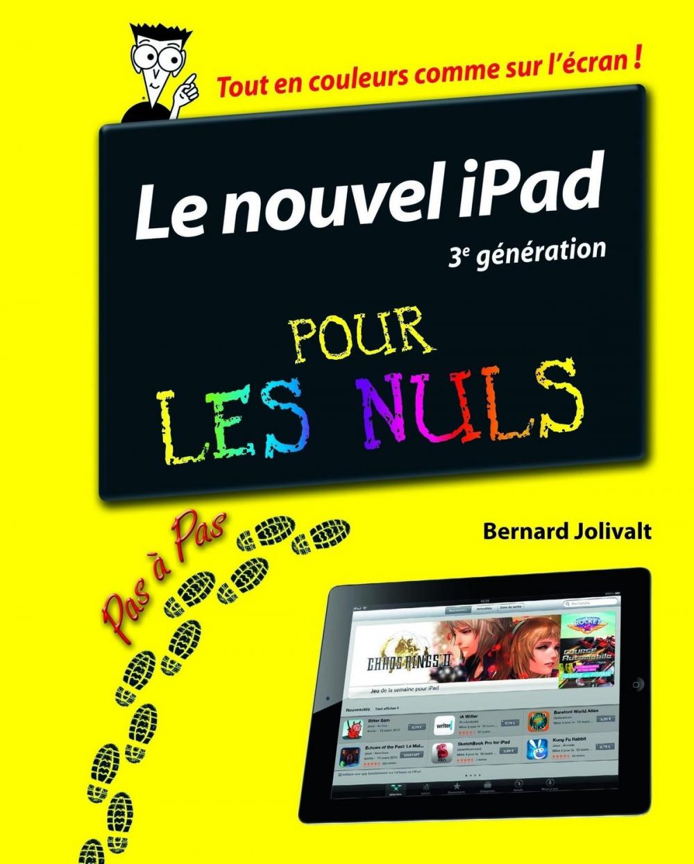 Big bigCover of iPad (3ème génération) Pas à pas Pour les Nuls