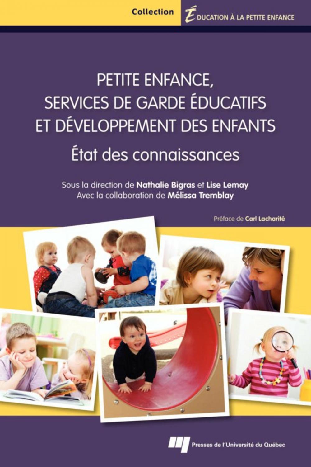 Big bigCover of Petite enfance, services de garde éducatifs et développement des enfants