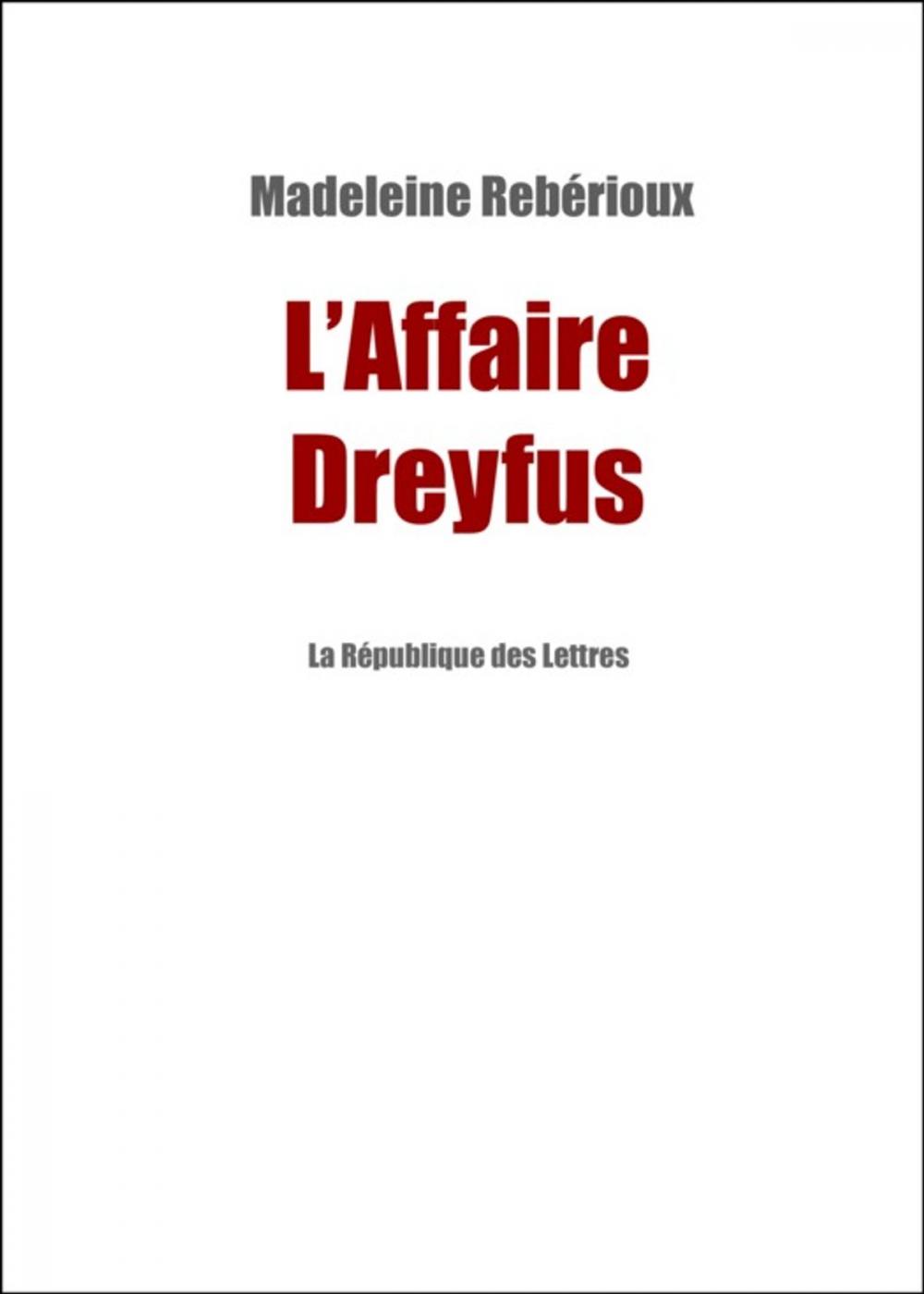 Big bigCover of L'Affaire Dreyfus