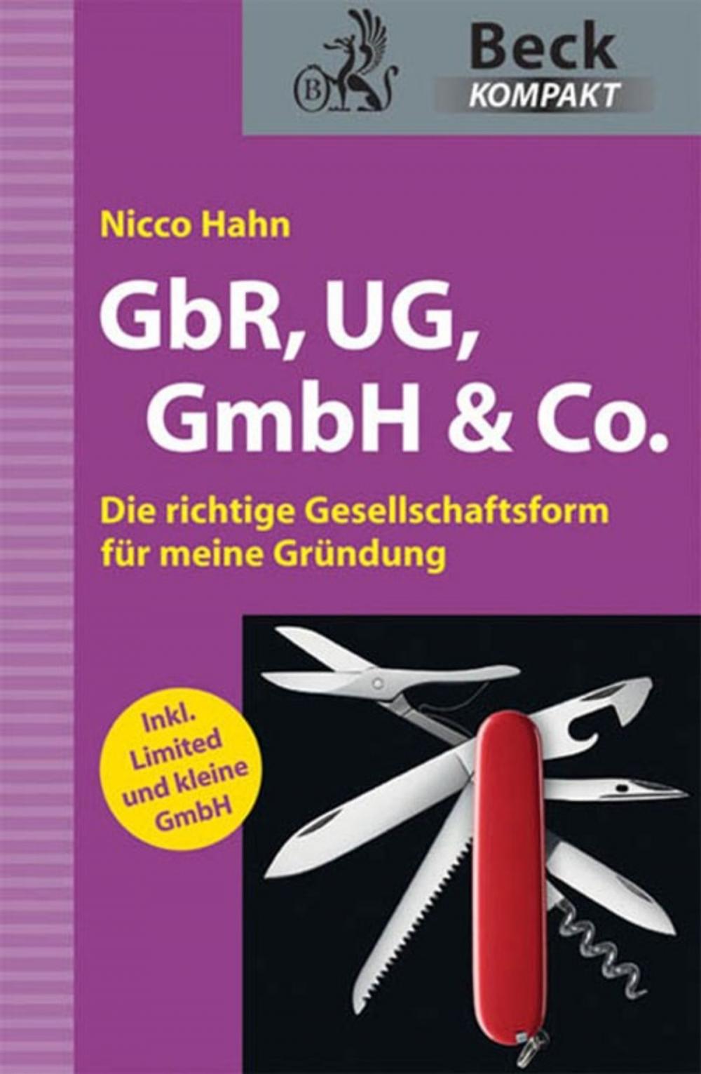 Big bigCover of GbR, UG, GmbH & Co.