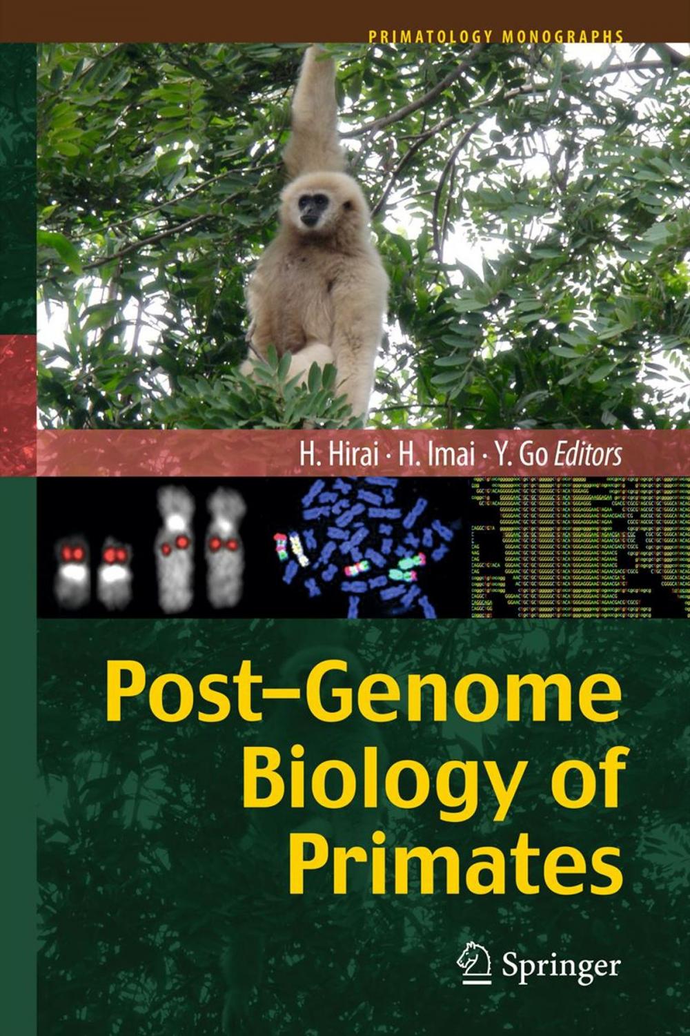 Big bigCover of Post-Genome Biology of Primates