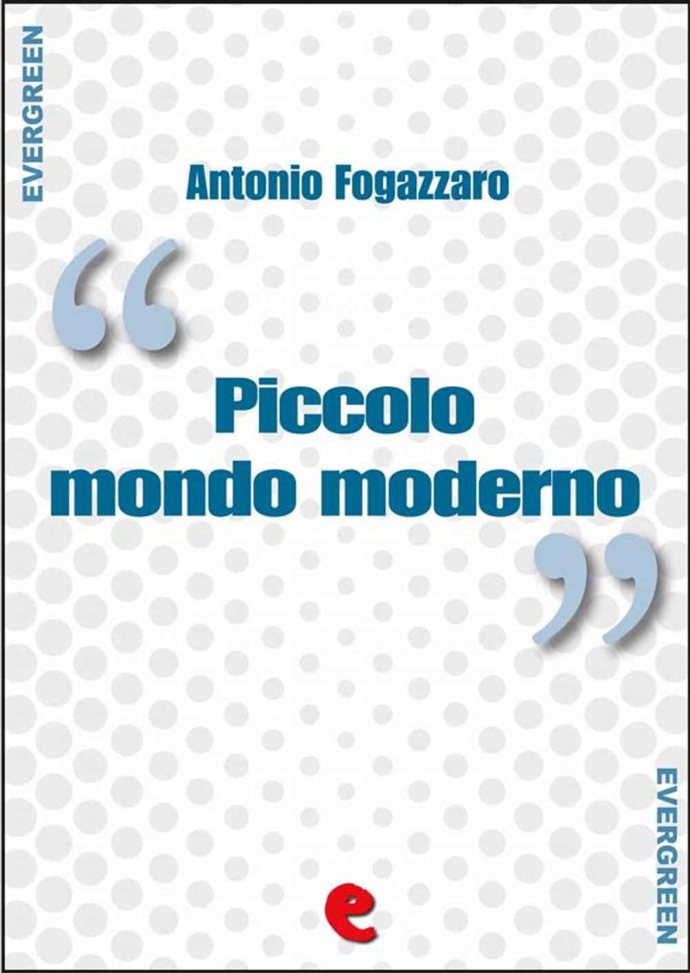 Big bigCover of Piccolo Mondo Moderno