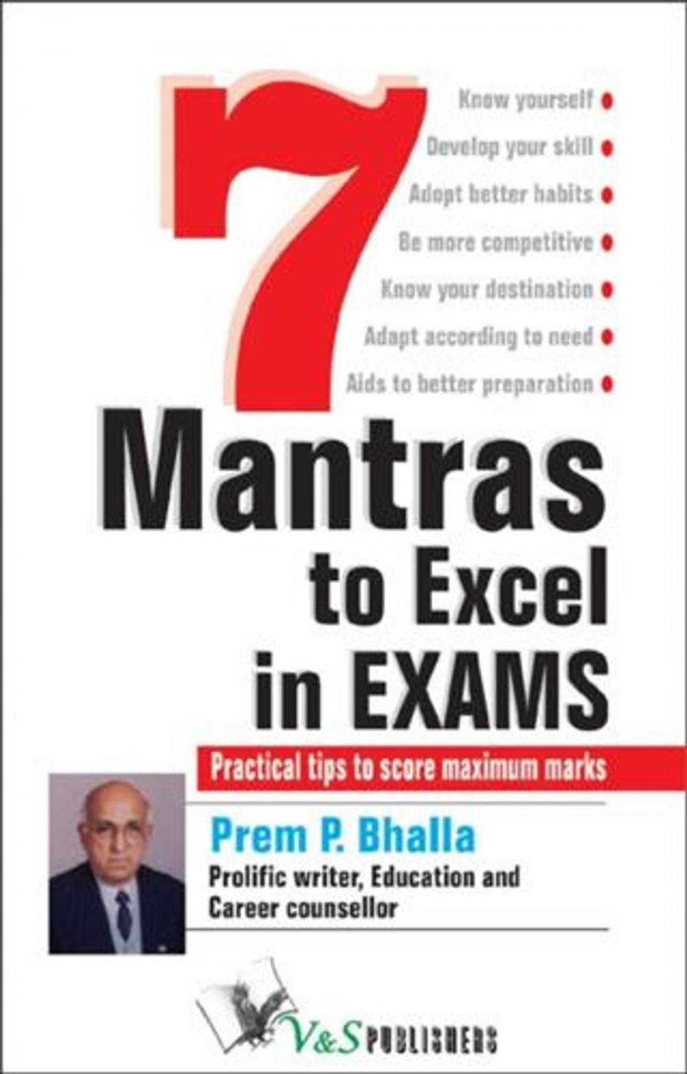 Big bigCover of 7 Mantras to Excel in Exams