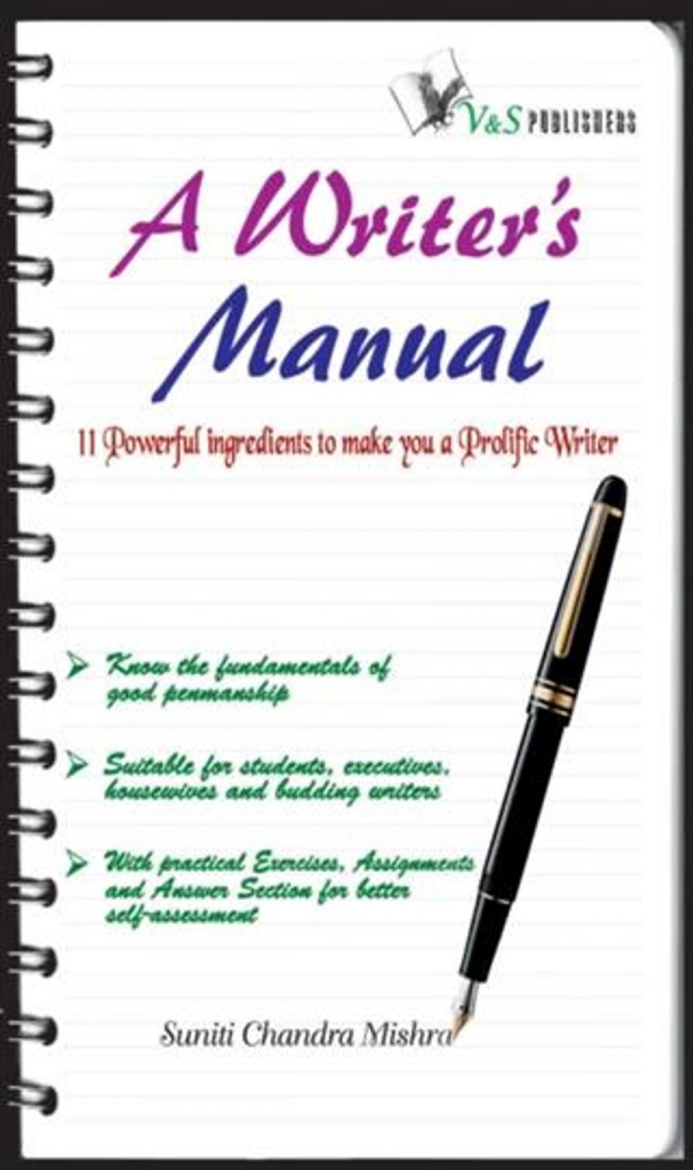 Big bigCover of Writer's Manual