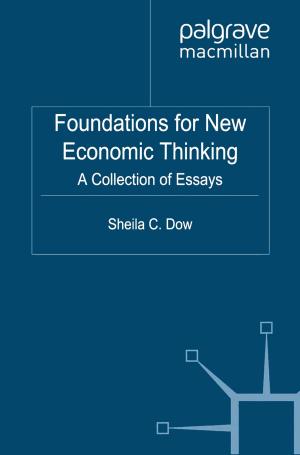Cover of the book Foundations for New Economic Thinking by Ferdi De Ville, Mattias Vermeiren