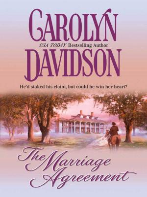 Cover of the book The Marriage Agreement by Joyce Strong