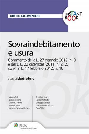 Cover of the book Sovraindebitamento e usura by Massimo Fabio