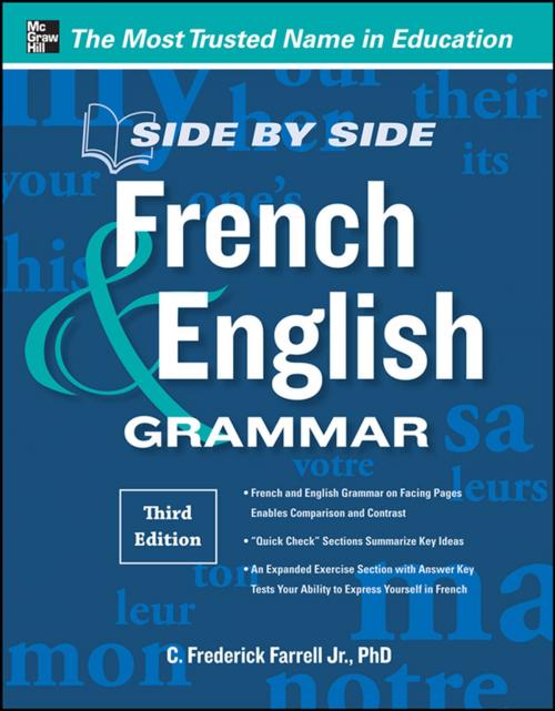 Cover of the book Side-By-Side French and English Grammar, 3rd Edition by C. Frederick Farrell, McGraw-Hill Companies,Inc.