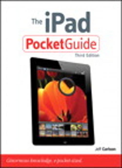 Cover of the book The iPad Pocket Guide by Jeff Carlson, Pearson Education