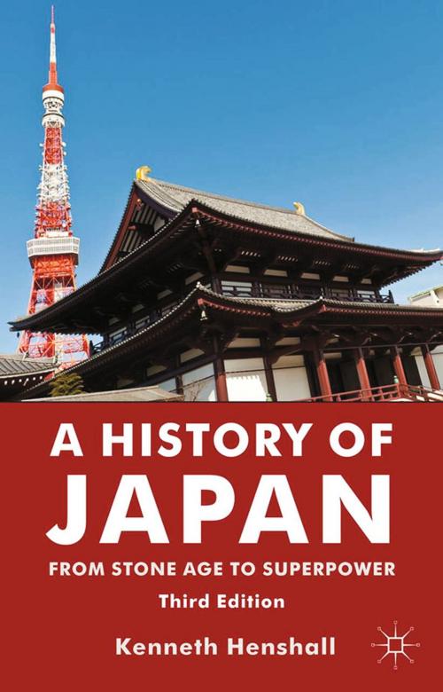 Cover of the book A History of Japan by K. Henshall, Palgrave Macmillan UK