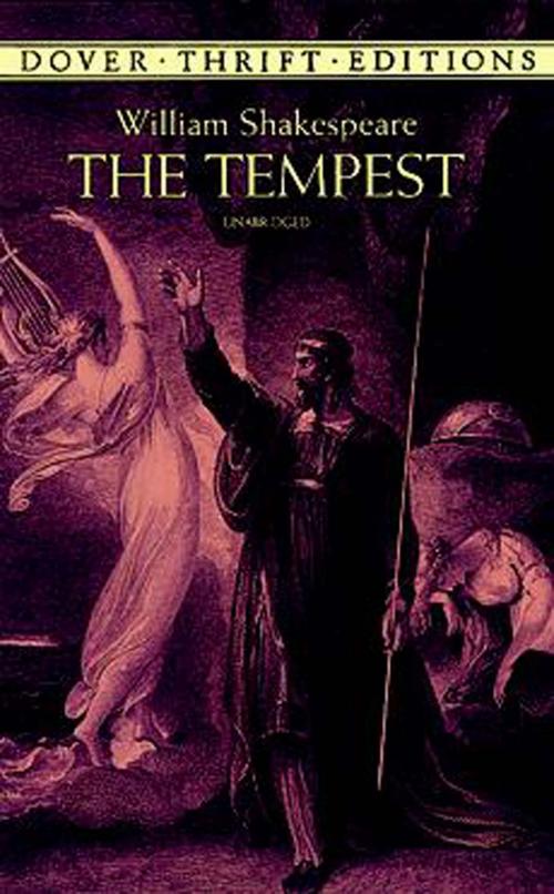 Cover of the book The Tempest by William Shakespeare, Dover Publications