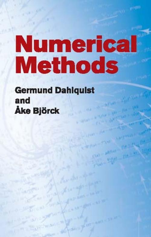 Cover of the book Numerical Methods by Germund Dahlquist, Åke Björck, Dover Publications