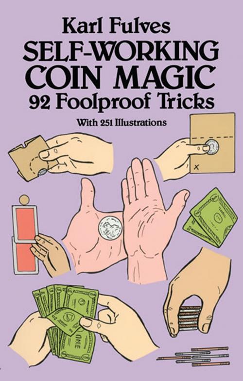 Cover of the book Self-Working Coin Magic by Karl Fulves, Dover Publications