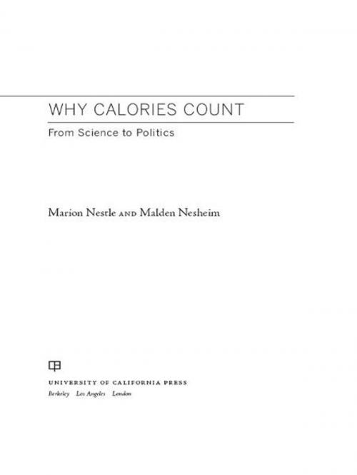 Cover of the book Why Calories Count by Marion Nestle, Malden Nesheim, University of California Press