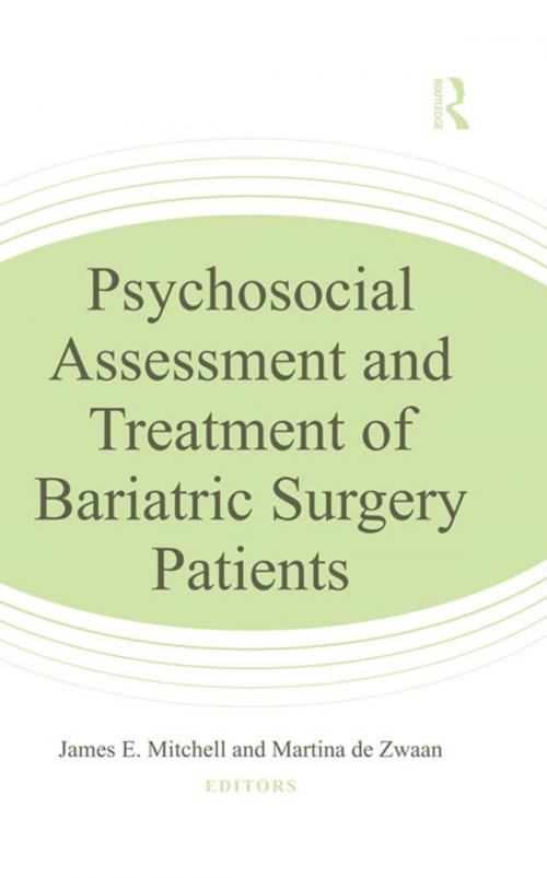 Cover of the book Psychosocial Assessment and Treatment of Bariatric Surgery Patients by , Taylor and Francis