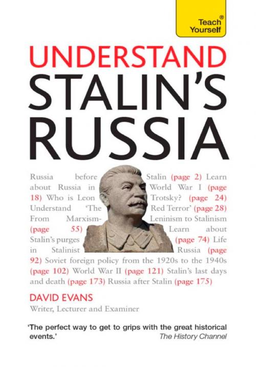 Cover of the book Stalin's Russia: Teach Yourself Ebook by David Evans, John Murray Press