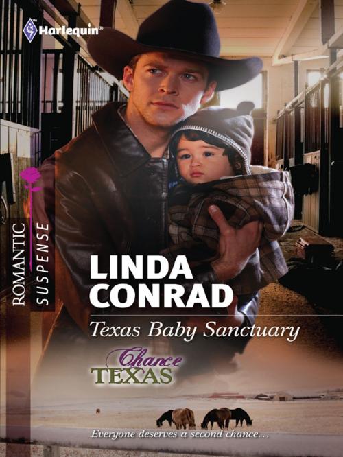 Cover of the book Texas Baby Sanctuary by Linda Conrad, Harlequin