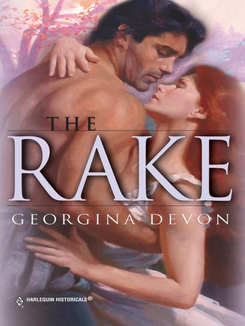 Cover of the book THE RAKE by Georgina Devon, Harlequin