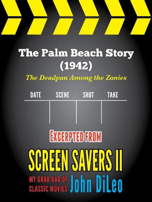 Cover of the book The Palm Beach Story (1942) by John DiLeo, Hansen Publishing Group