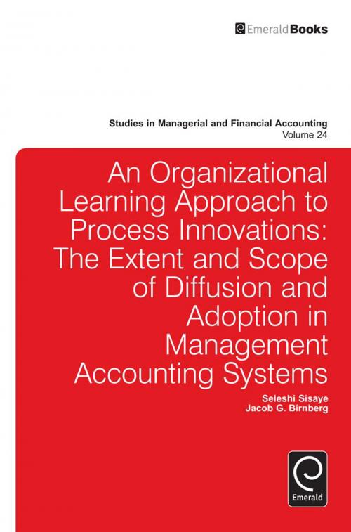 Cover of the book Organizational Learning Approach to Process Innovations by Marc J. Epstein, Emerald Group Publishing Limited