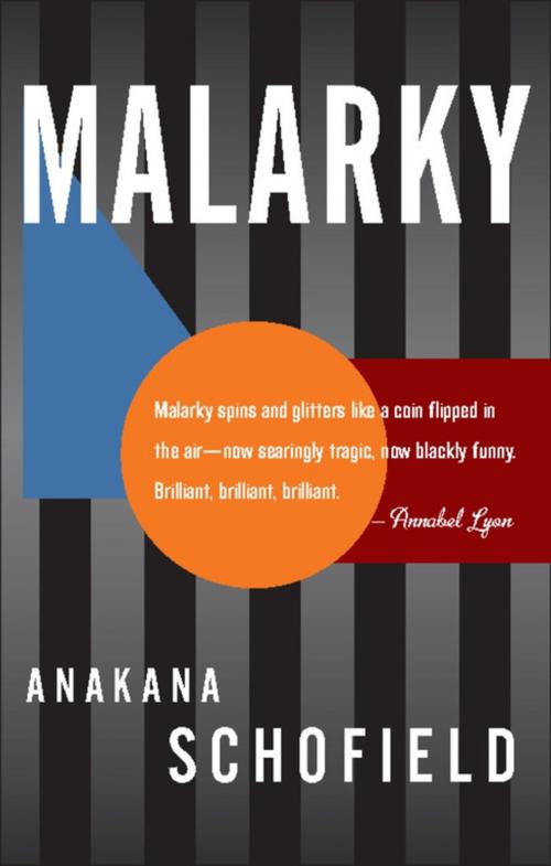 Cover of the book Malarky by Anakana Schofield, Biblioasis