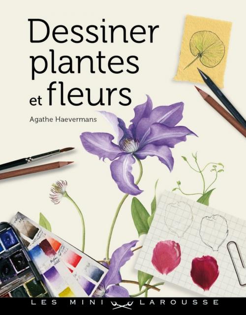 Cover of the book Dessiner plantes et fleurs by Agathe Haevermans, Larousse