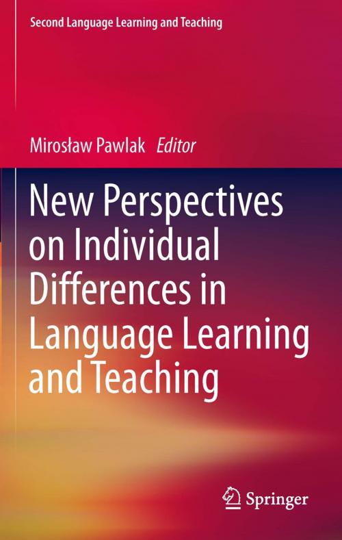 Cover of the book New Perspectives on Individual Differences in Language Learning and Teaching by , Springer Berlin Heidelberg