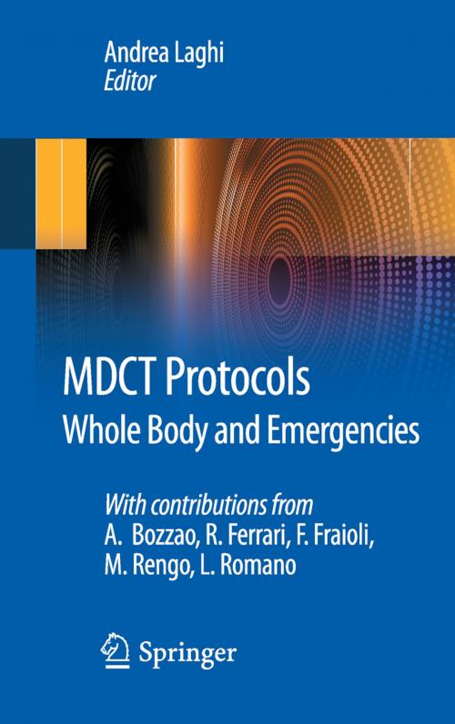 Cover of the book MDCT Protocols by , Springer Milan