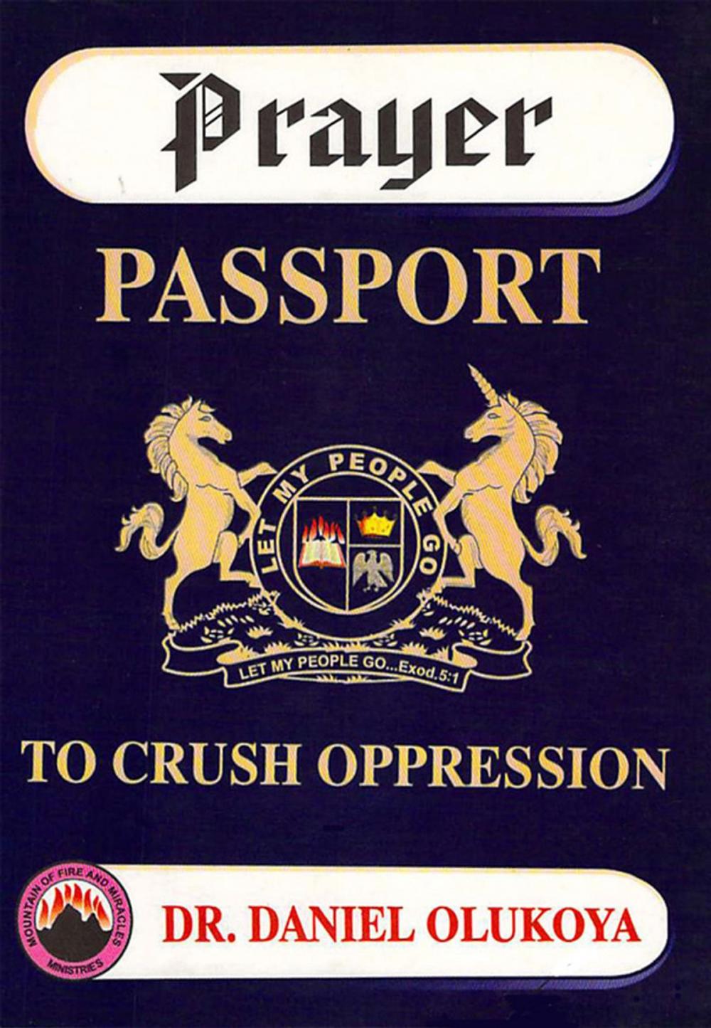 Big bigCover of Prayer Passport to Crush Oppression