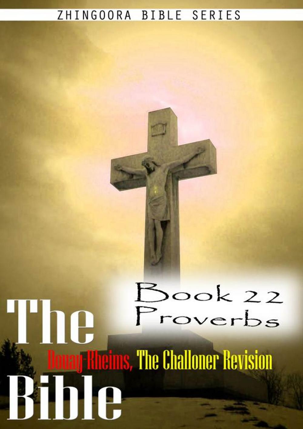 Big bigCover of The Bible Douay-Rheims, the Challoner Revision,Book 22 Proverbs