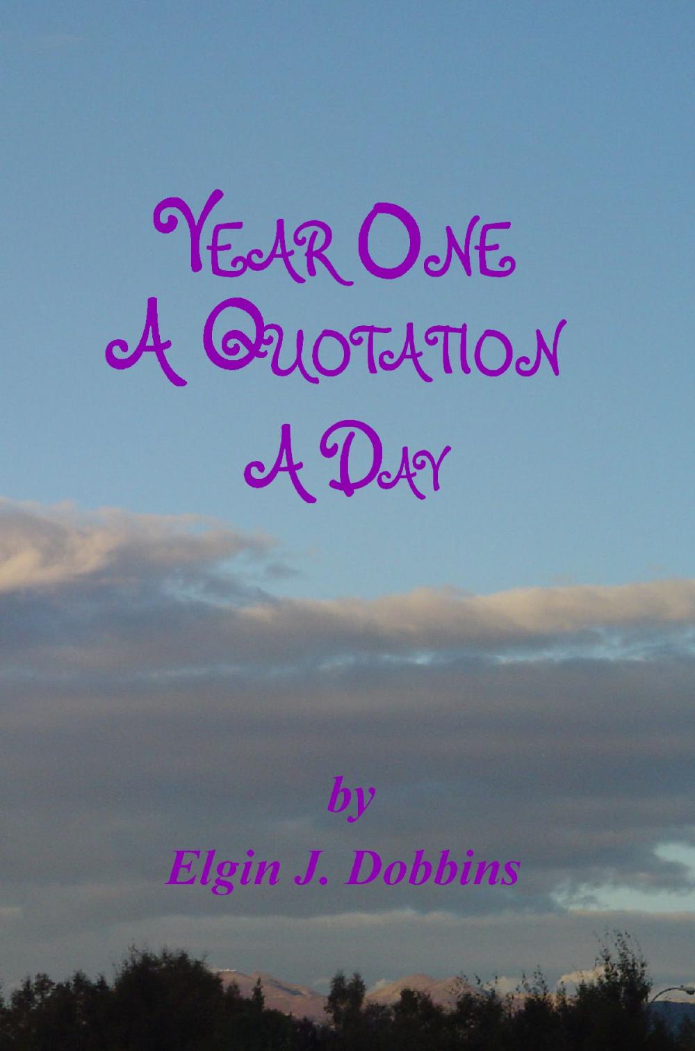 Big bigCover of Year One - A Quotation A Day