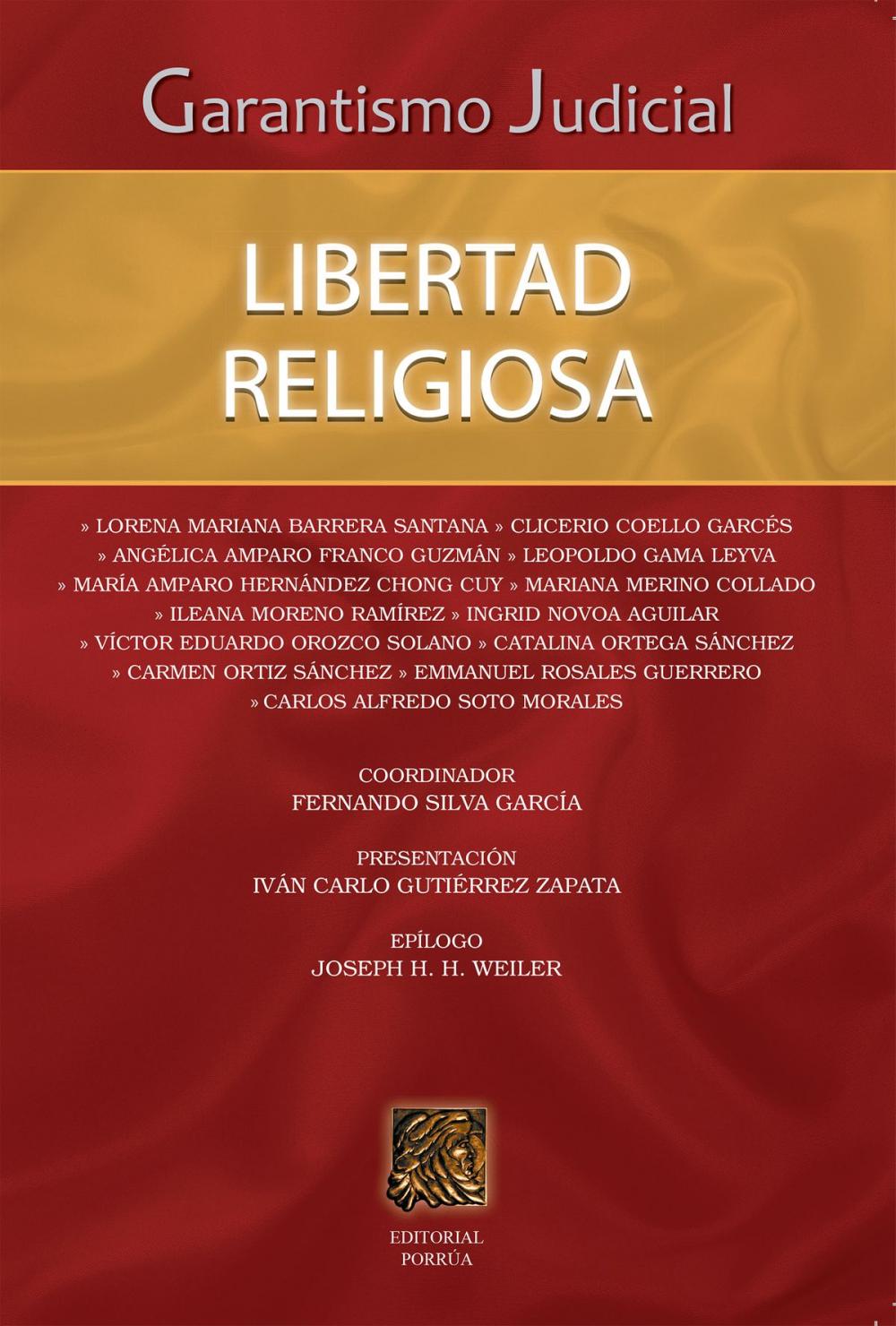 Big bigCover of Garantismo judicial: Libertad religiosa