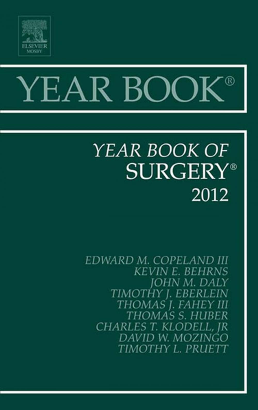 Big bigCover of Year Book of Surgery 2012 - E-Book