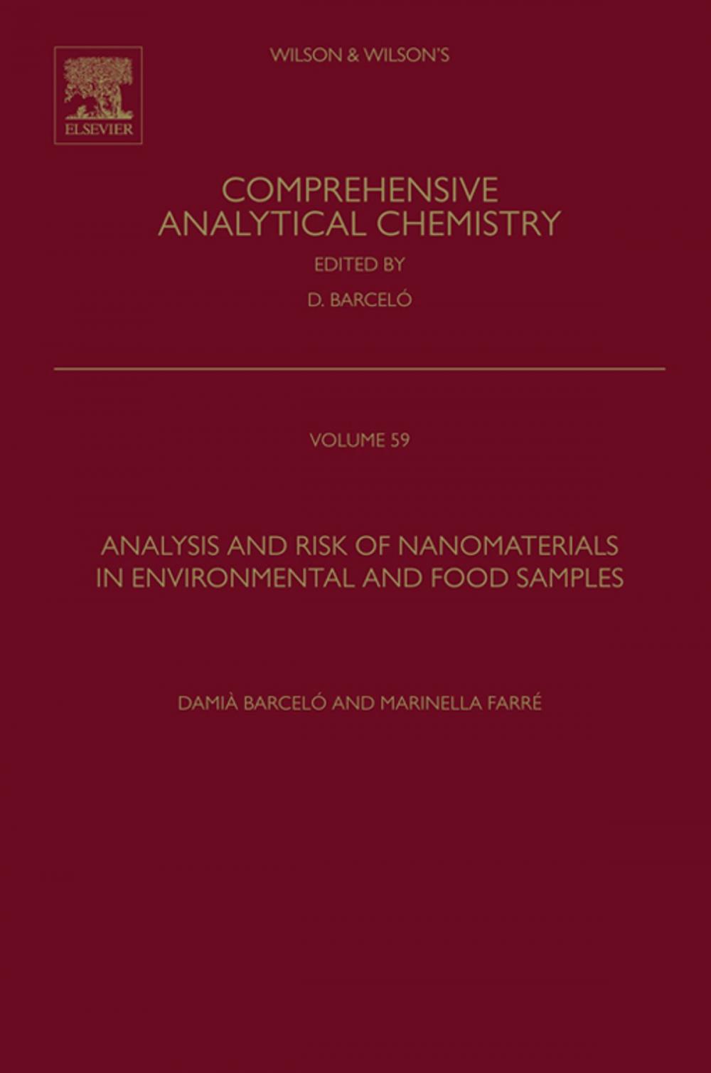 Big bigCover of Analysis and Risk of Nanomaterials in Environmental and Food Samples