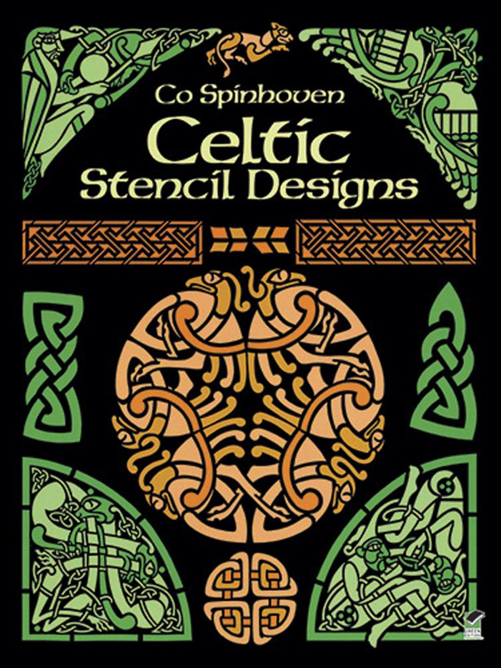 Big bigCover of Celtic Stencil Designs