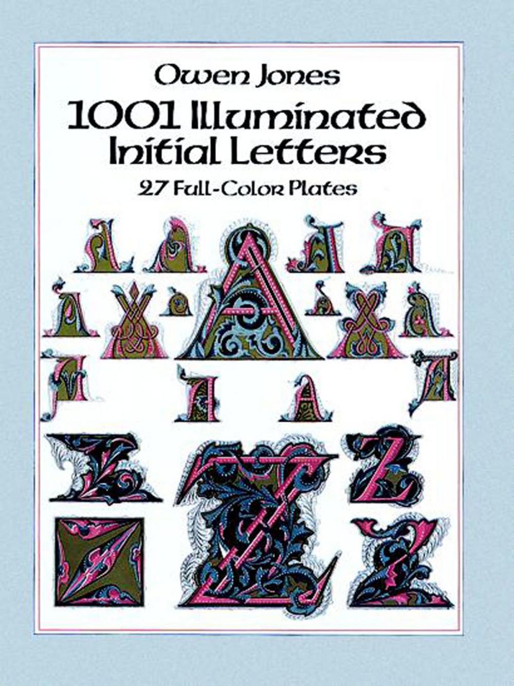 Big bigCover of 1001 Illuminated Initial Letters